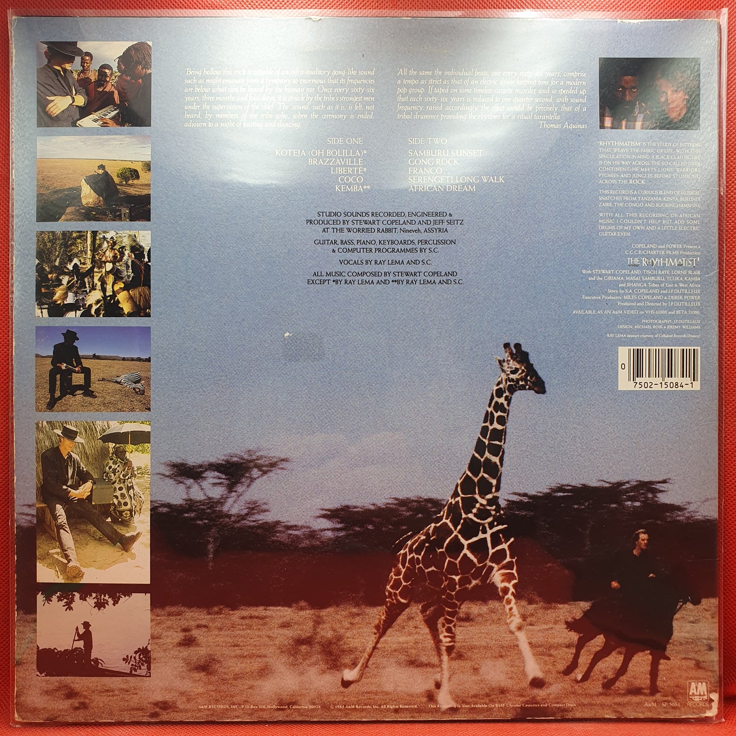 Stewart Copeland ‎– The Rhythmatist