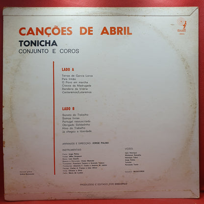Tonicha ‎– Canções de Abril