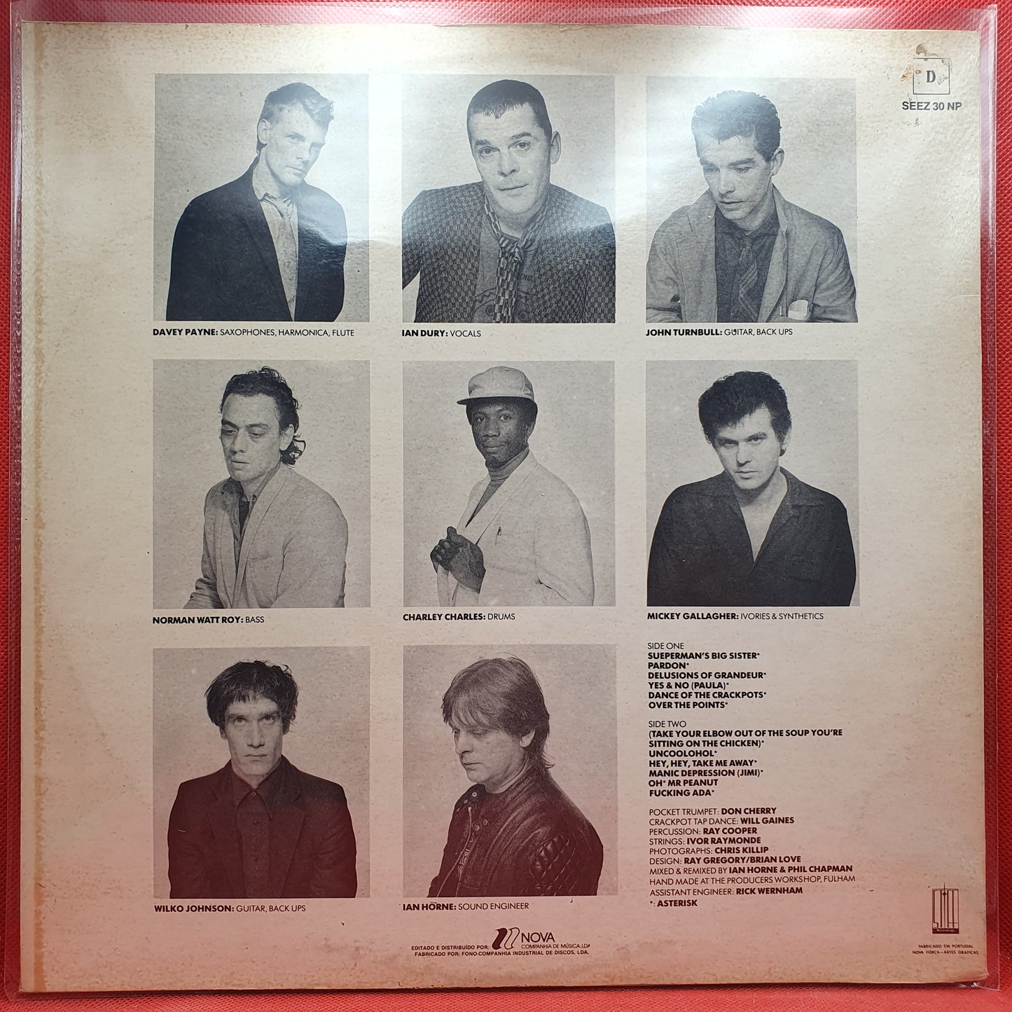 Ian Dury & The Blockheads ‎– Laughter