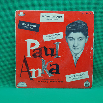 Paul Anka ‎– Mi Corazón Canta / Eso Es Amor