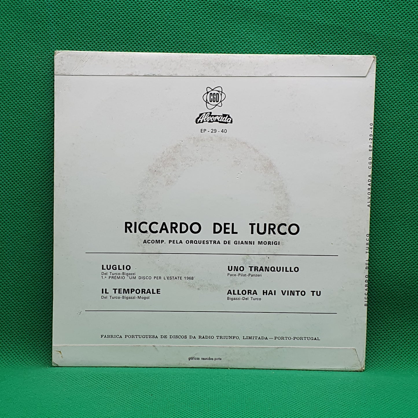 Riccardo Del Turco ‎– Luglio