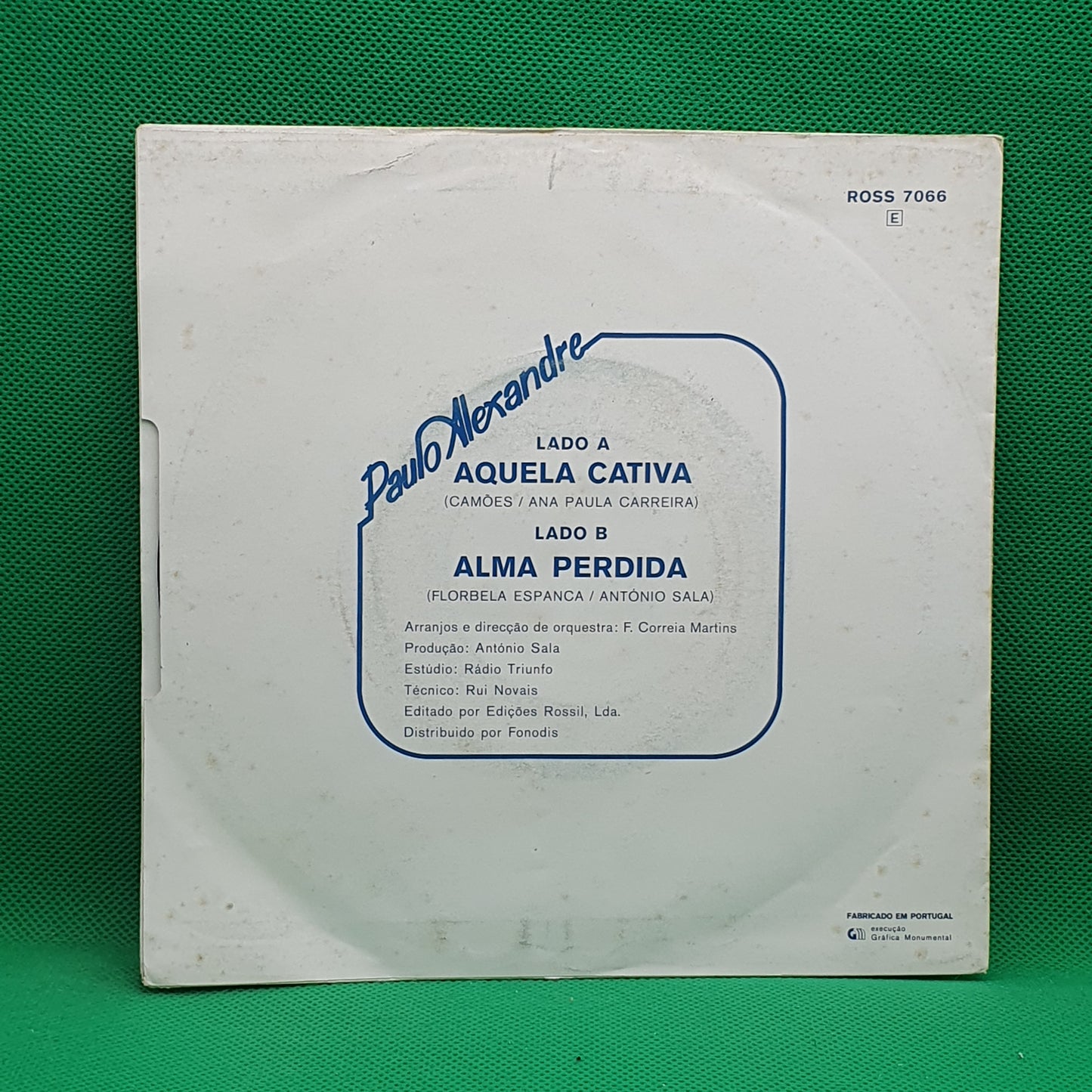 Paulo Alexandre ‎– Canta Camões