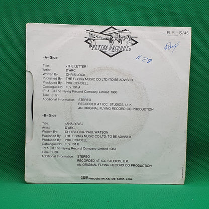 D'Arc ‎– The Letter