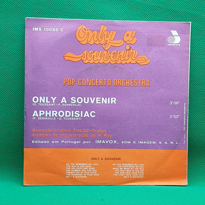 Pop Concerto Orchestra ‎– Only A Souvenir