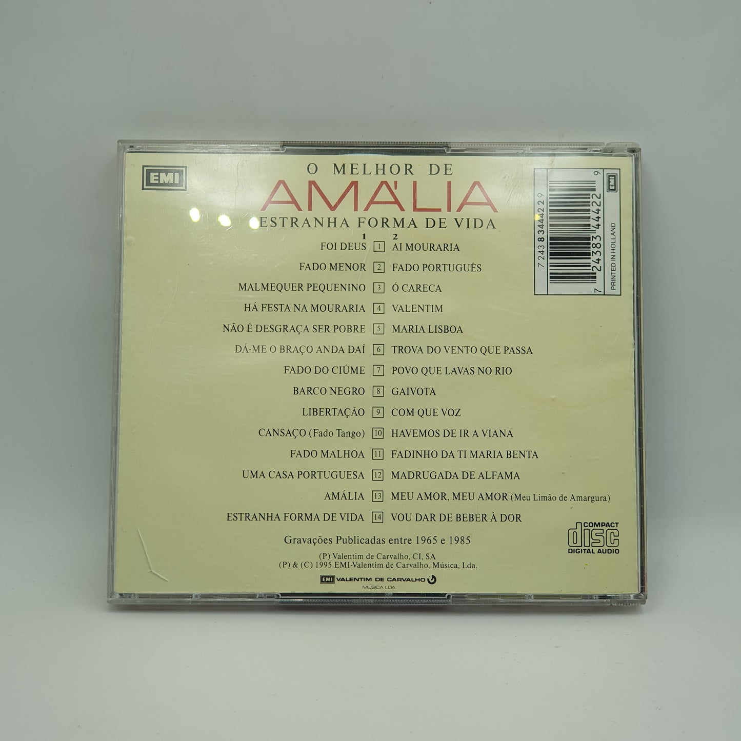 Amália ‎– O Melhor De Amália (Estranha Forma De Vida)