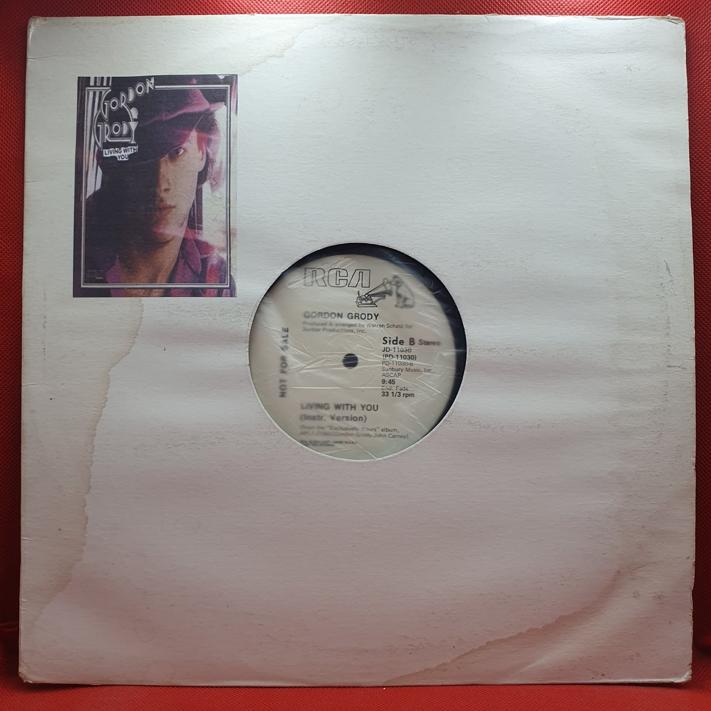 Gordon Grody ‎– Living With You