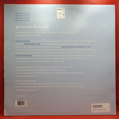 Puretone ‎– Addicted To Bass