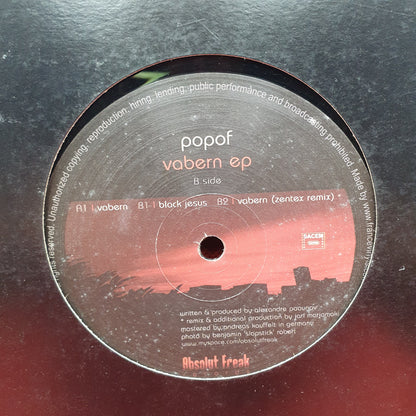 Popof ‎– Vabern EP
