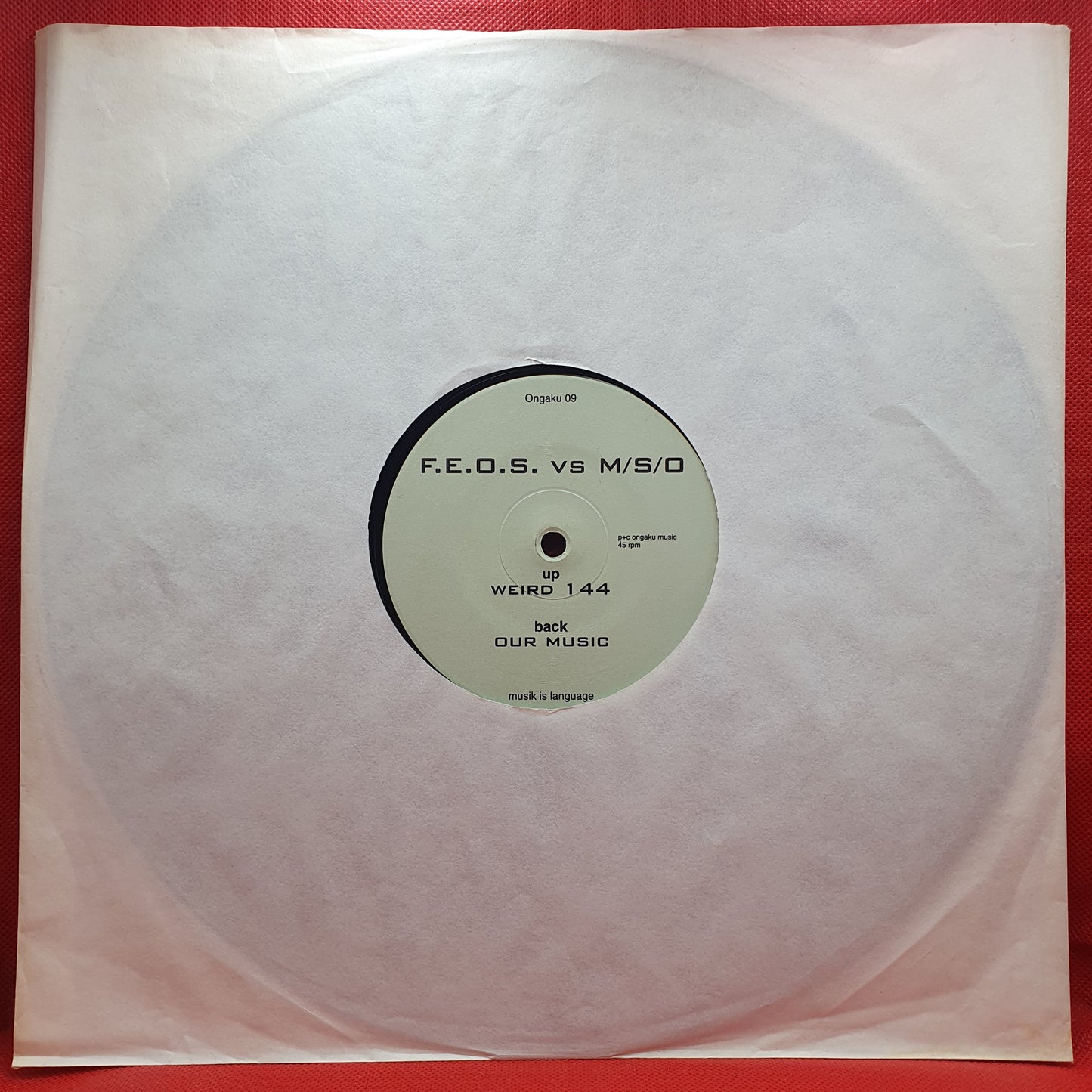 F.E.O.S. vs M/S/O ‎– Our Music