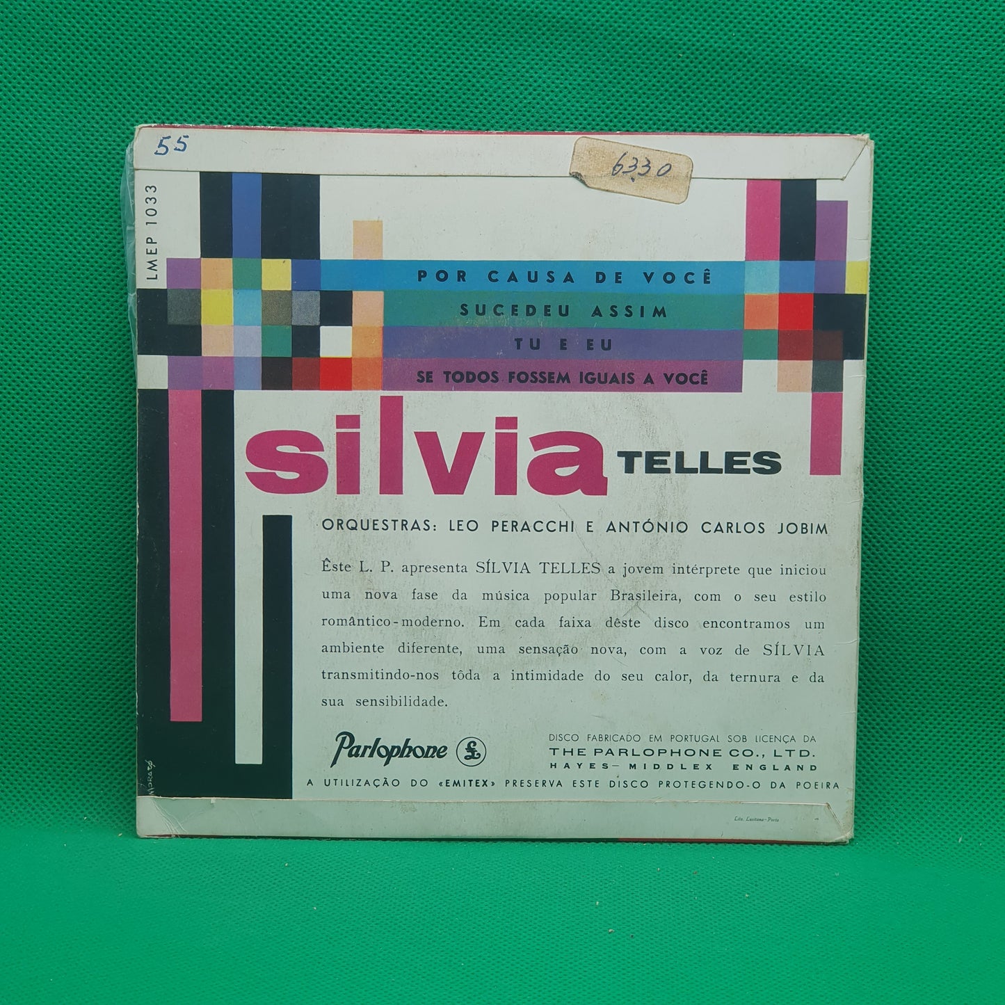 Silvia Telles ‎– Por Causa De Você