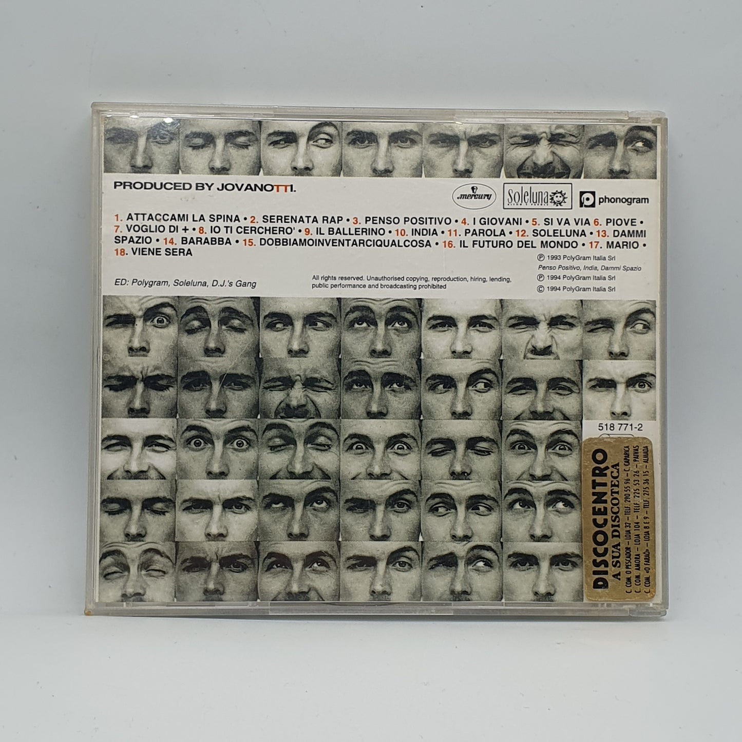 Jovanotti ‎– Lorenzo 1994