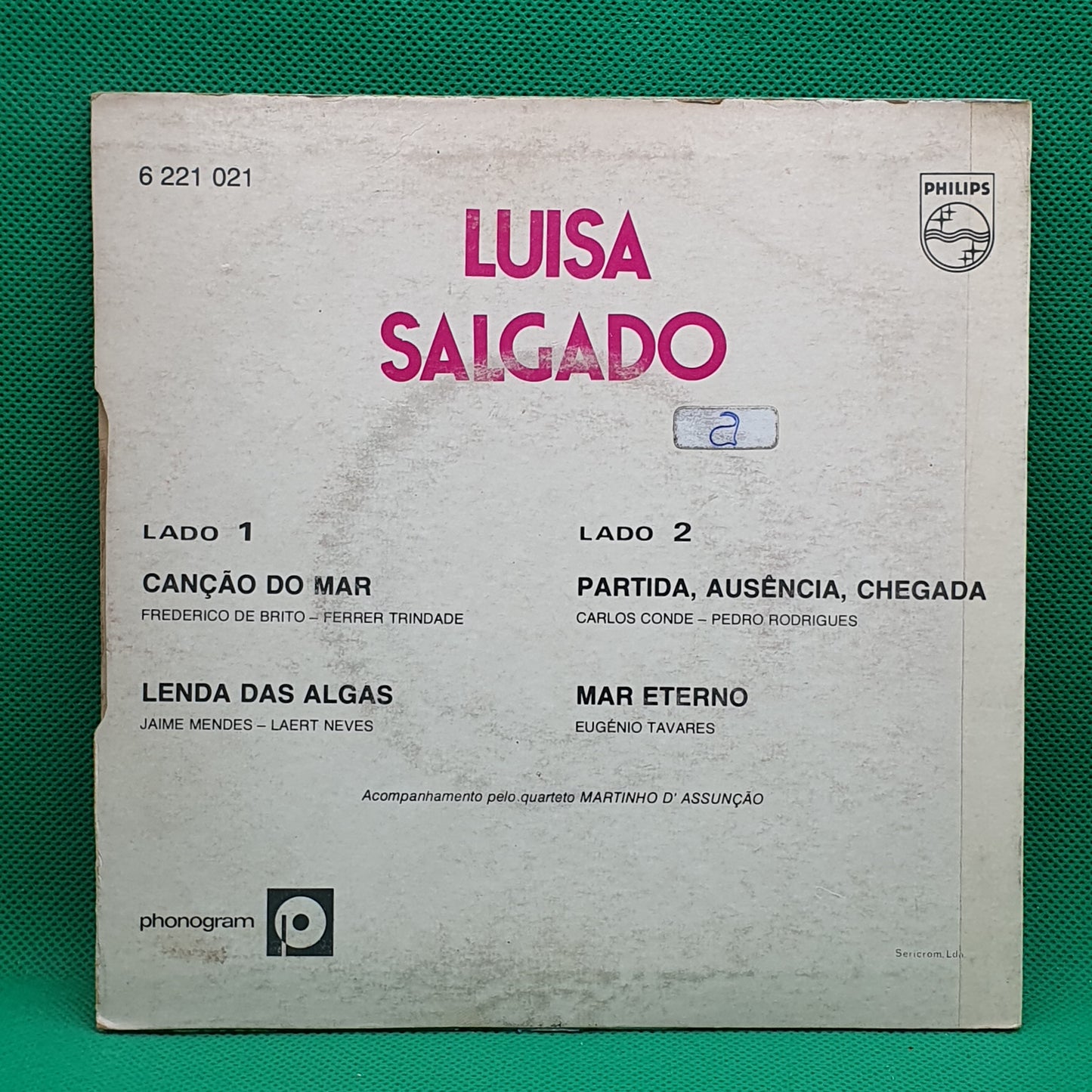 Luísa Salgado ‎– Canção Do Mar