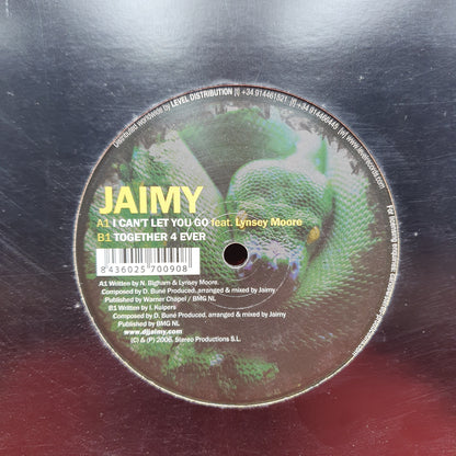 Jaimy ‎– I Can't Let You Go / Together 4 Ever