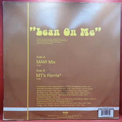 James Ingram ‎– Lean On Me