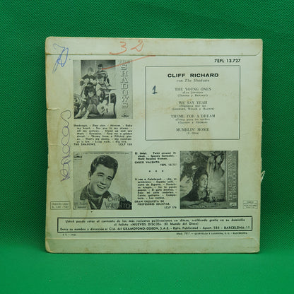Cliff Richard Con The Shadows ‎– The Young Ones = Los Jóvenes