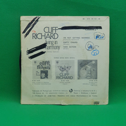 Cliff Richard ‎– Living In Harmony