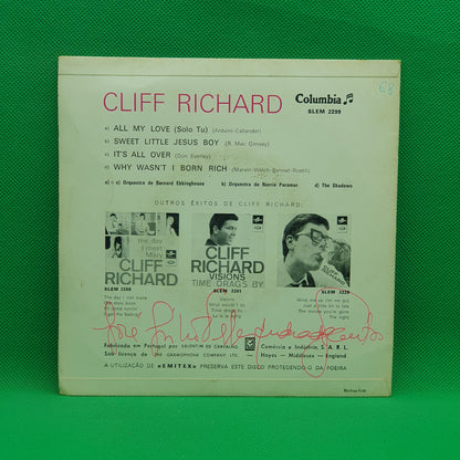 Cliff Richard ‎– All My Love / Sweet Little Jesus Boy