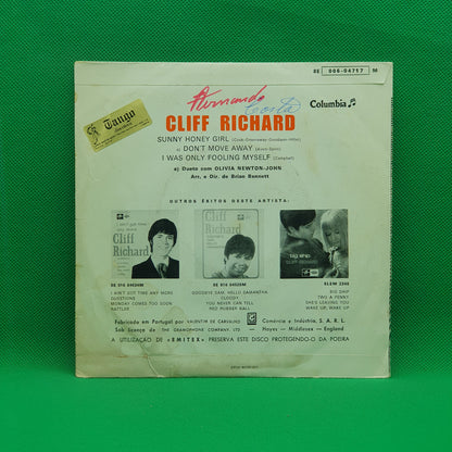 Cliff Richard ‎– Sunny Honey Girl