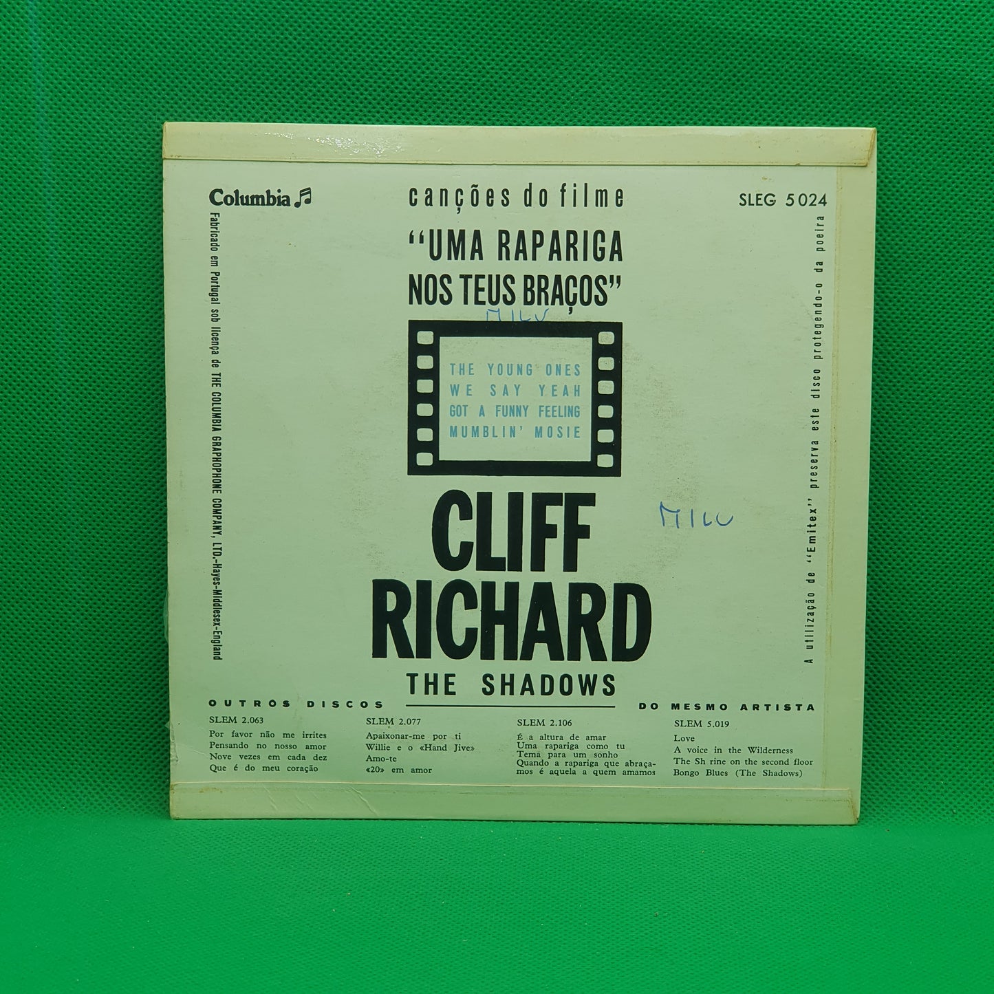 Cliff Richard And The Shadows* ‎– The Young Ones