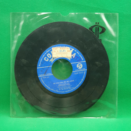 Cliff Richard E Norrie Paramor And His Orchestra ‎– Nos Estúdios De Paço D'Arcos