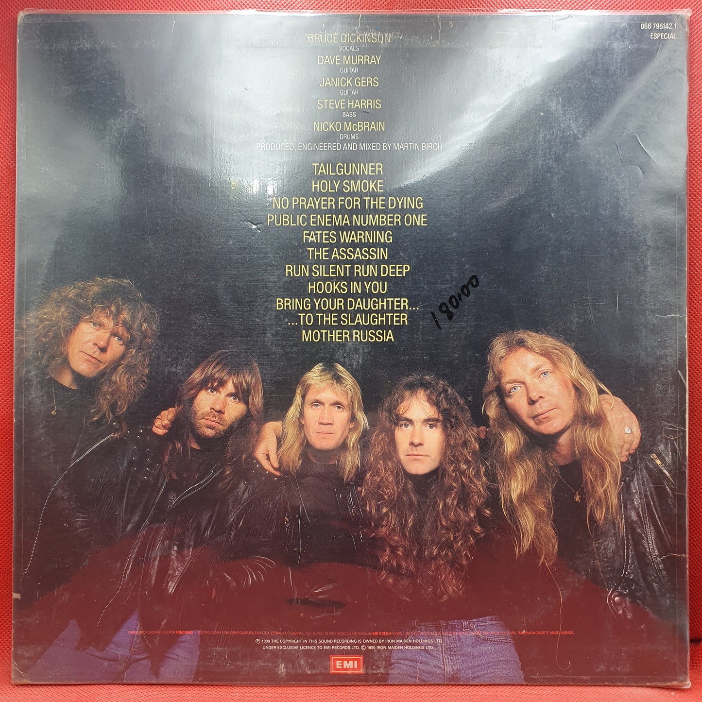 Iron Maiden ‎– No Prayer For The Dying