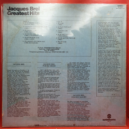 Jacques Brel ‎– Greatest Hits