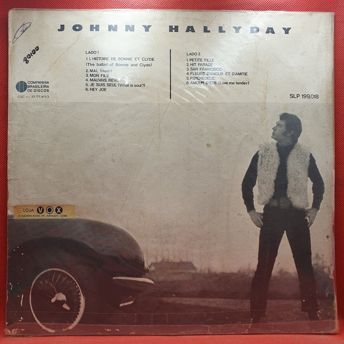 Johnny Hallyday ‎– Johnny Hallyday