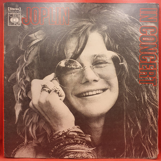 Janis Joplin ‎– Joplin In Concert