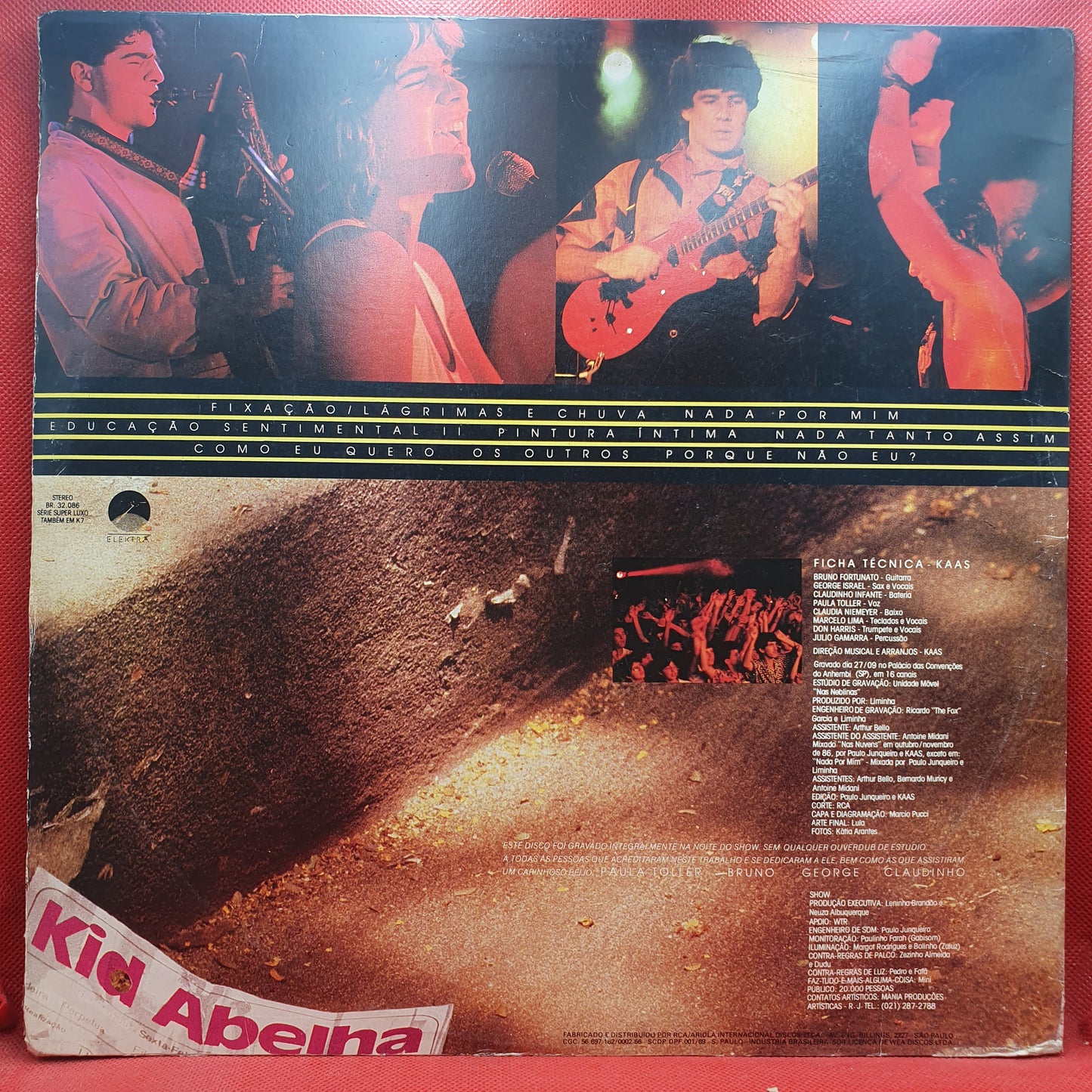 Kid Abelha E Os Abóboras Selvagens ‎– Ao Vivo