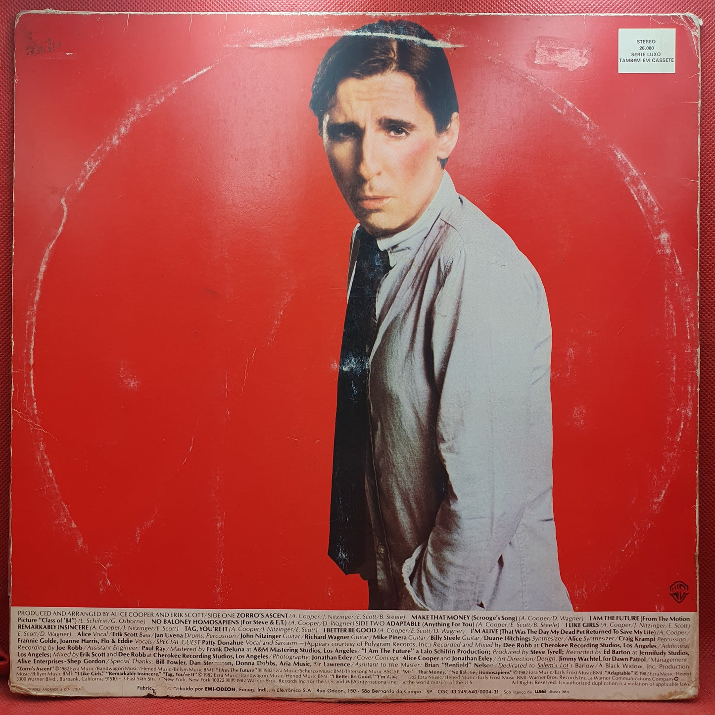 Alice Cooper ‎– Zipper Catches Skin