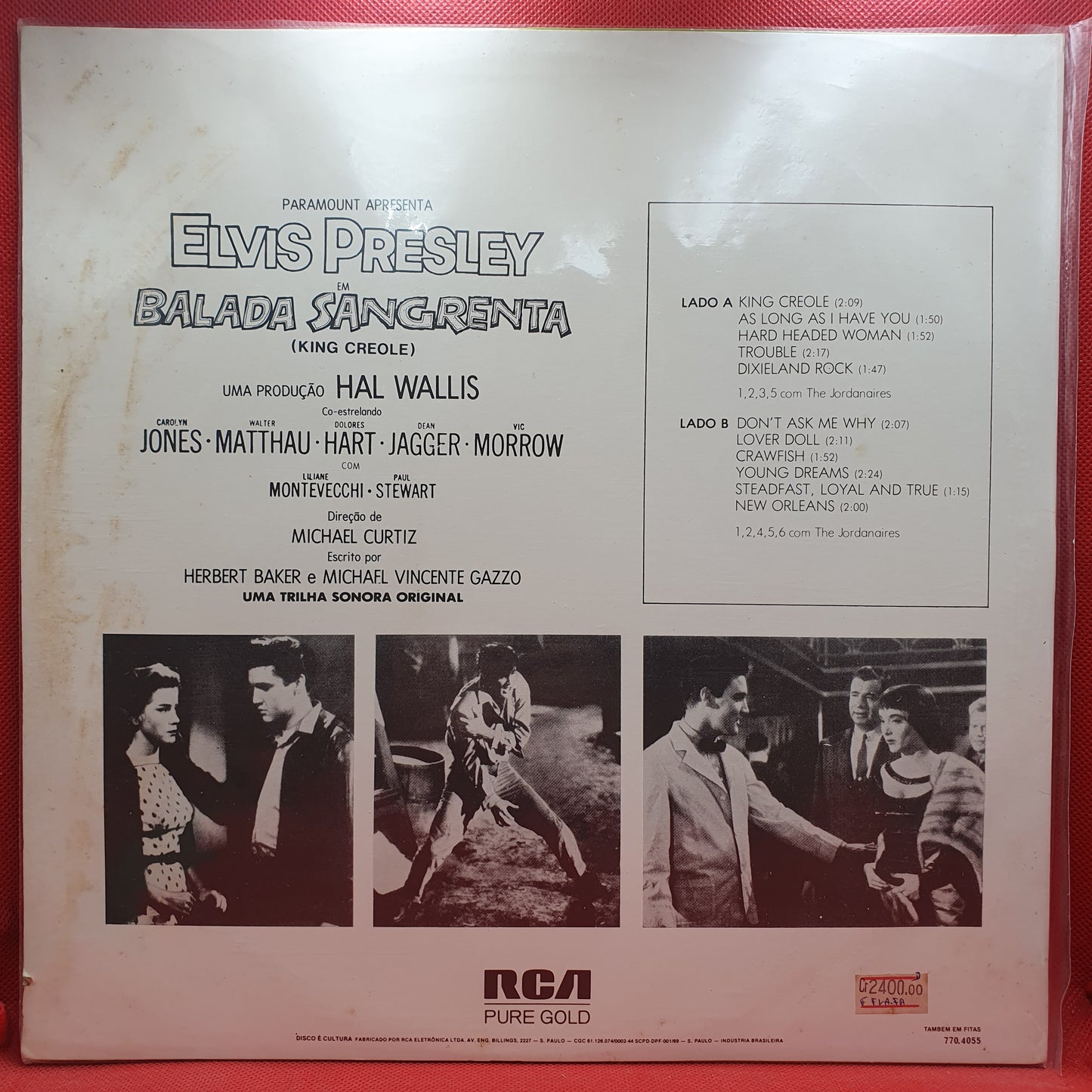 Elvis Presley ‎– Balada Sangrenta (King Creole)