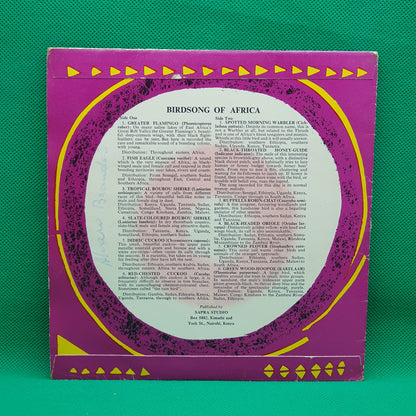 Unknown Artist ‎– Heartbeat Of Africa - Series 2: Birdsong Of Africa