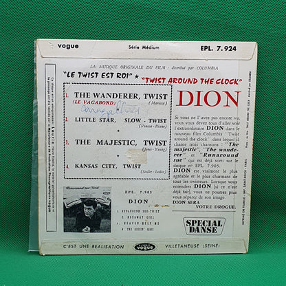Dion ‎– Bande Sonore Originale Du Film Columbia "Twist Around The Clock"