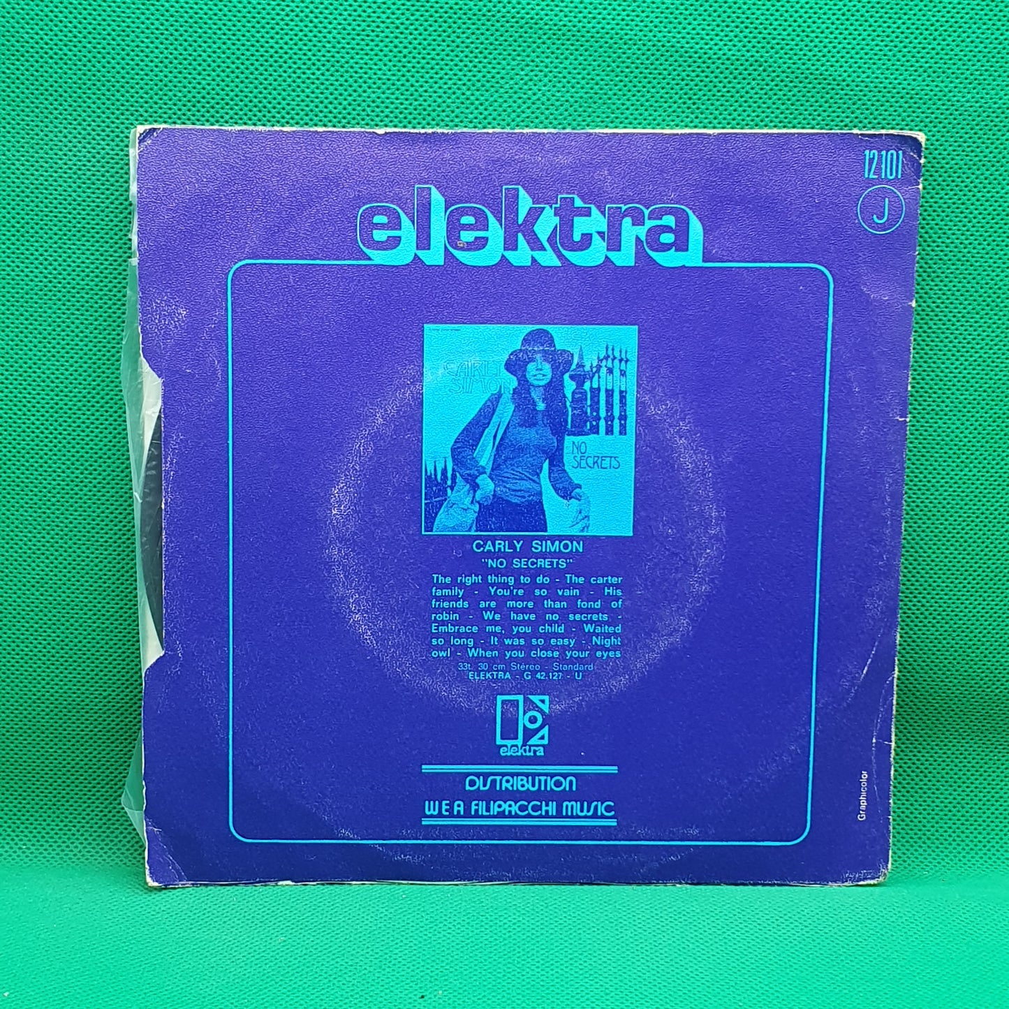 Carly Simon ‎– The Right Thing To Do