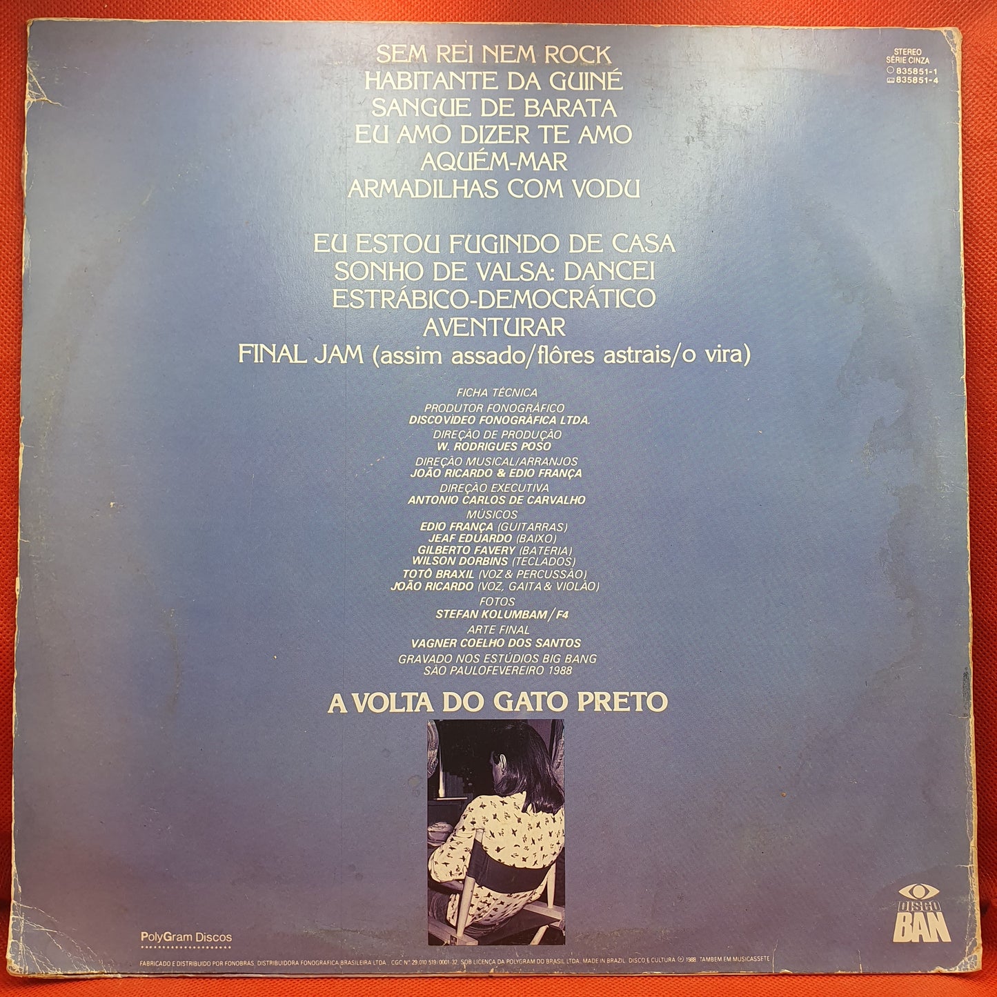 Secos & Molhados ‎– A Volta Do Gato Preto