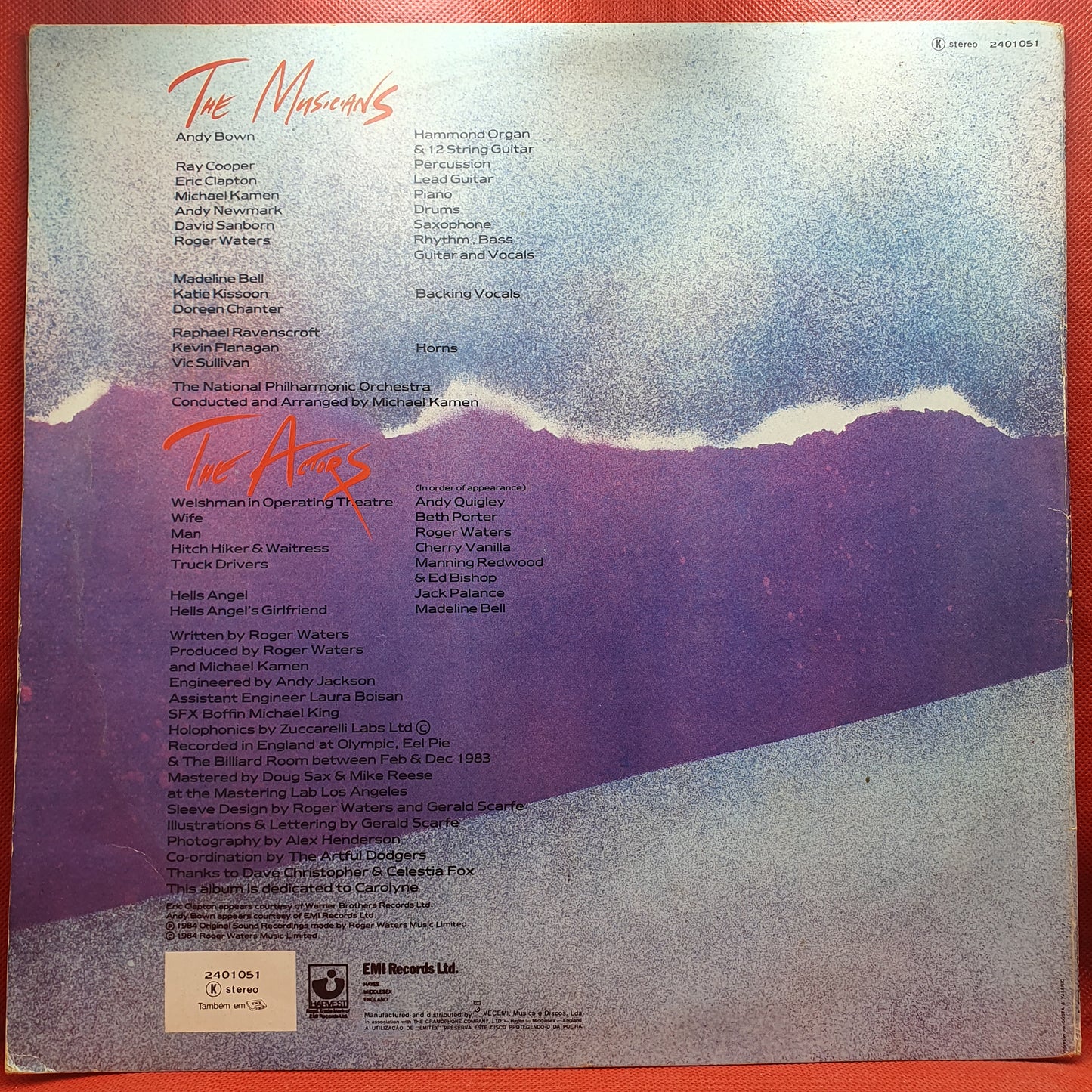 Roger Waters ‎– The Pros And Cons Of Hitch Hiking