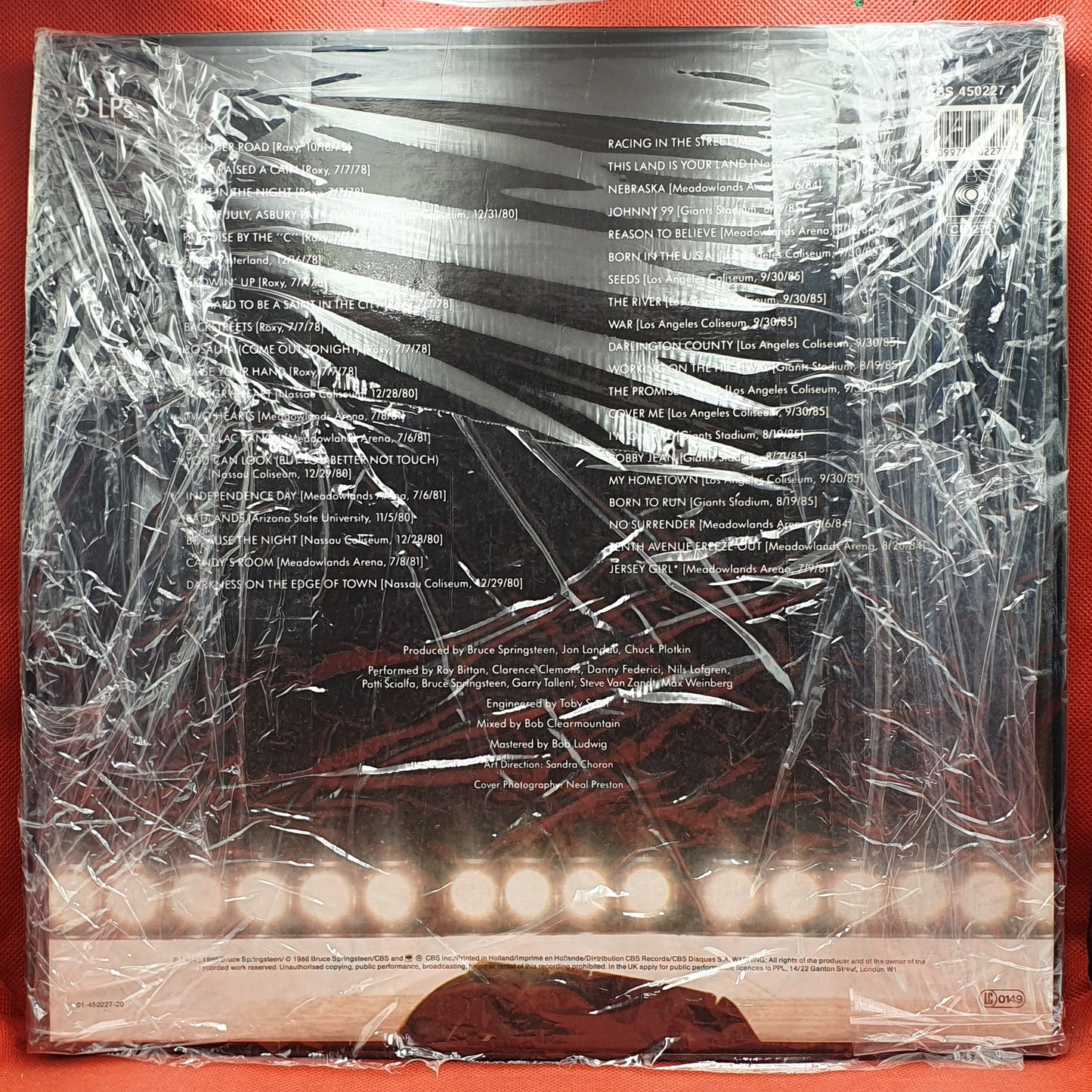 Bruce Springsteen & The E Street Band ‎– Live 1975 - 85