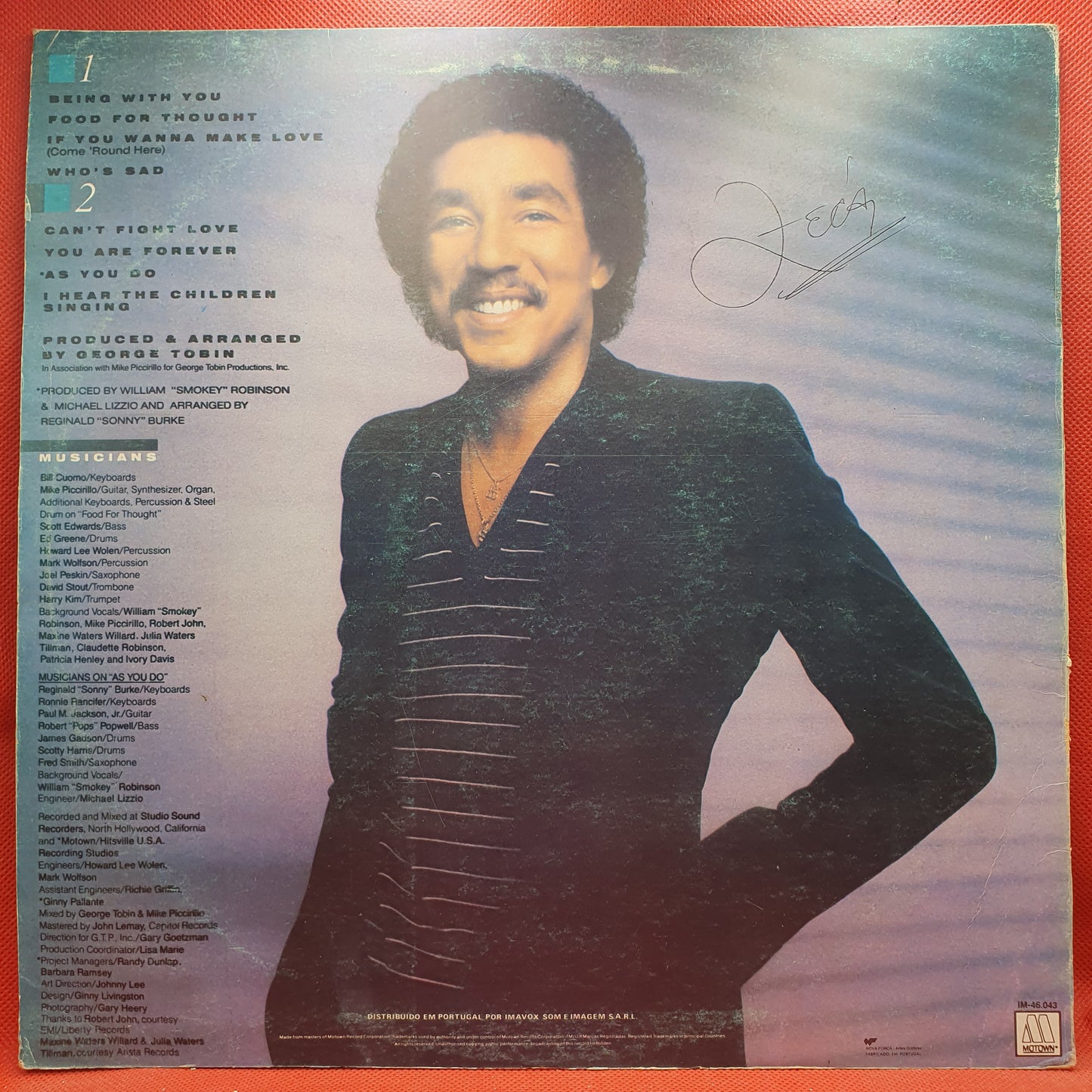Smokey Robinson ‎– Being With You