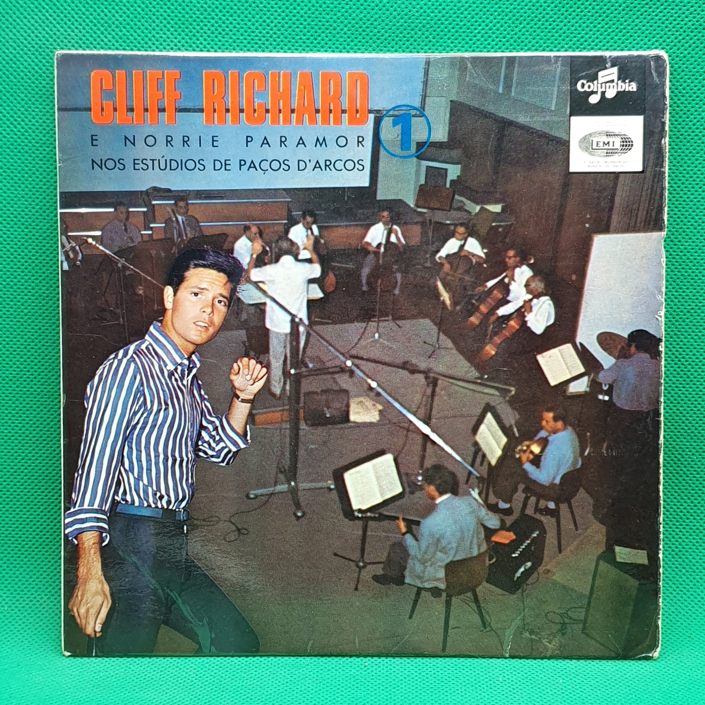 Cliff Richard E Norrie Paramor And His Orchestra ‎– Nos Estúdios De Paço D'Arcos