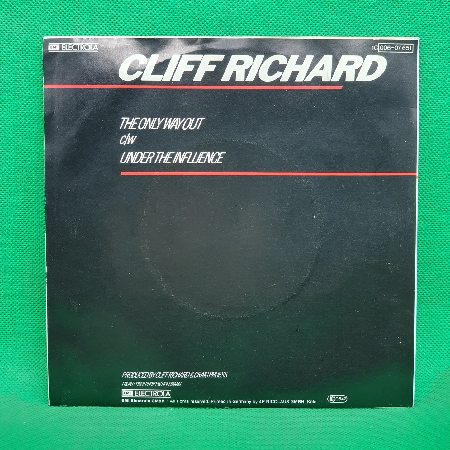 Cliff Richard ‎– The Only Way Out