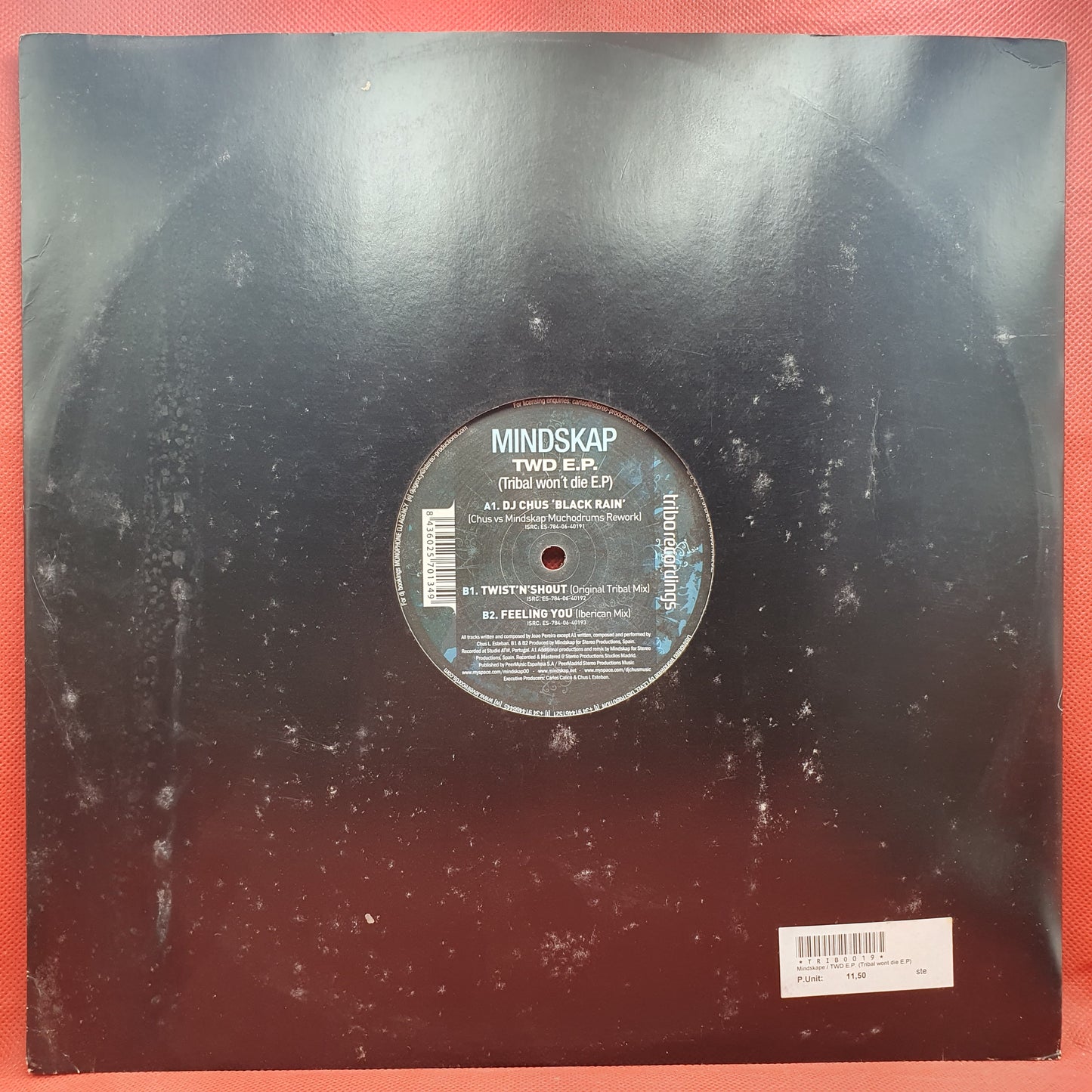 Mindskap ‎– Tribal Won't Die E.P.