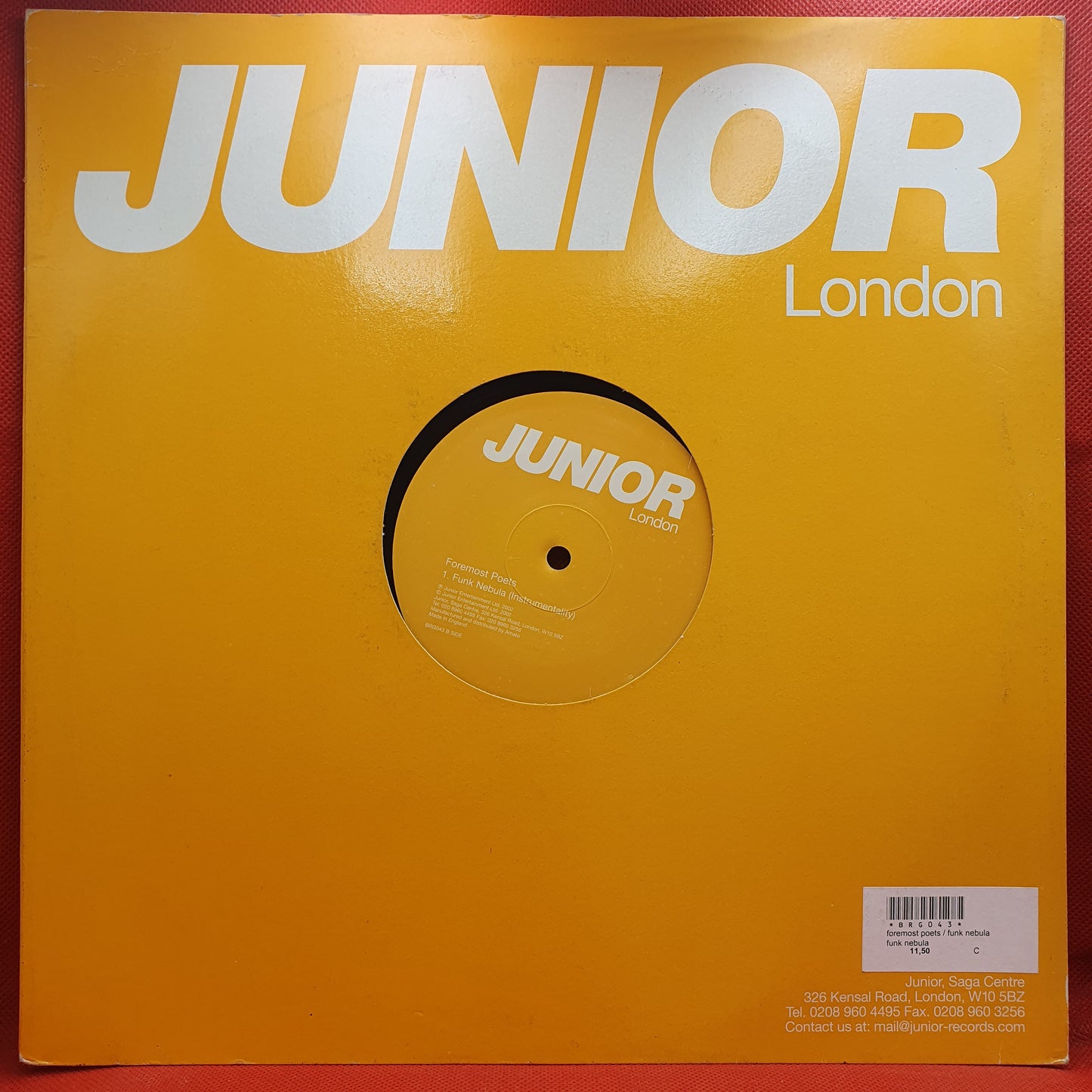 Foremost Poets ‎– Funk Nebula