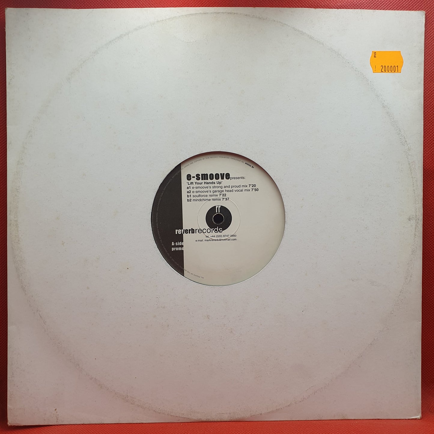 E-Smoove ‎– Lift Your Hands Up