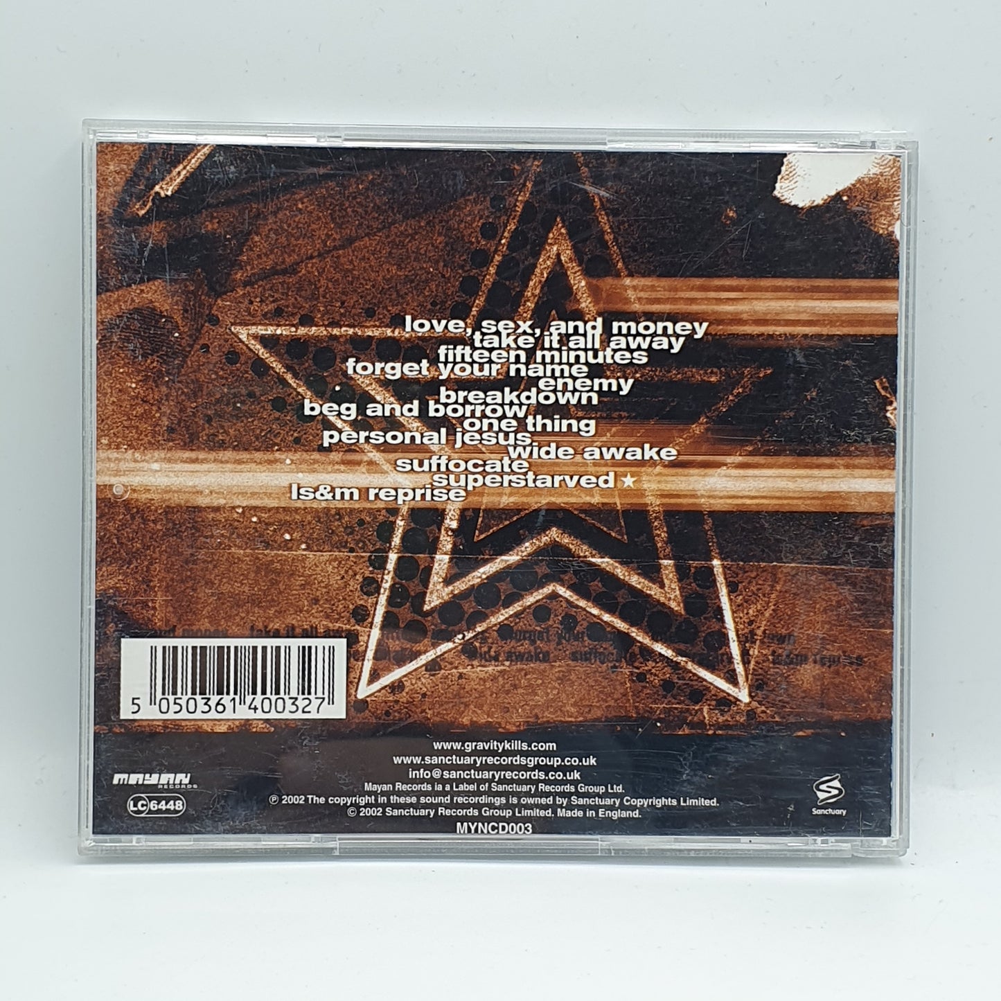 Gravity Kills ‎– Superstarved