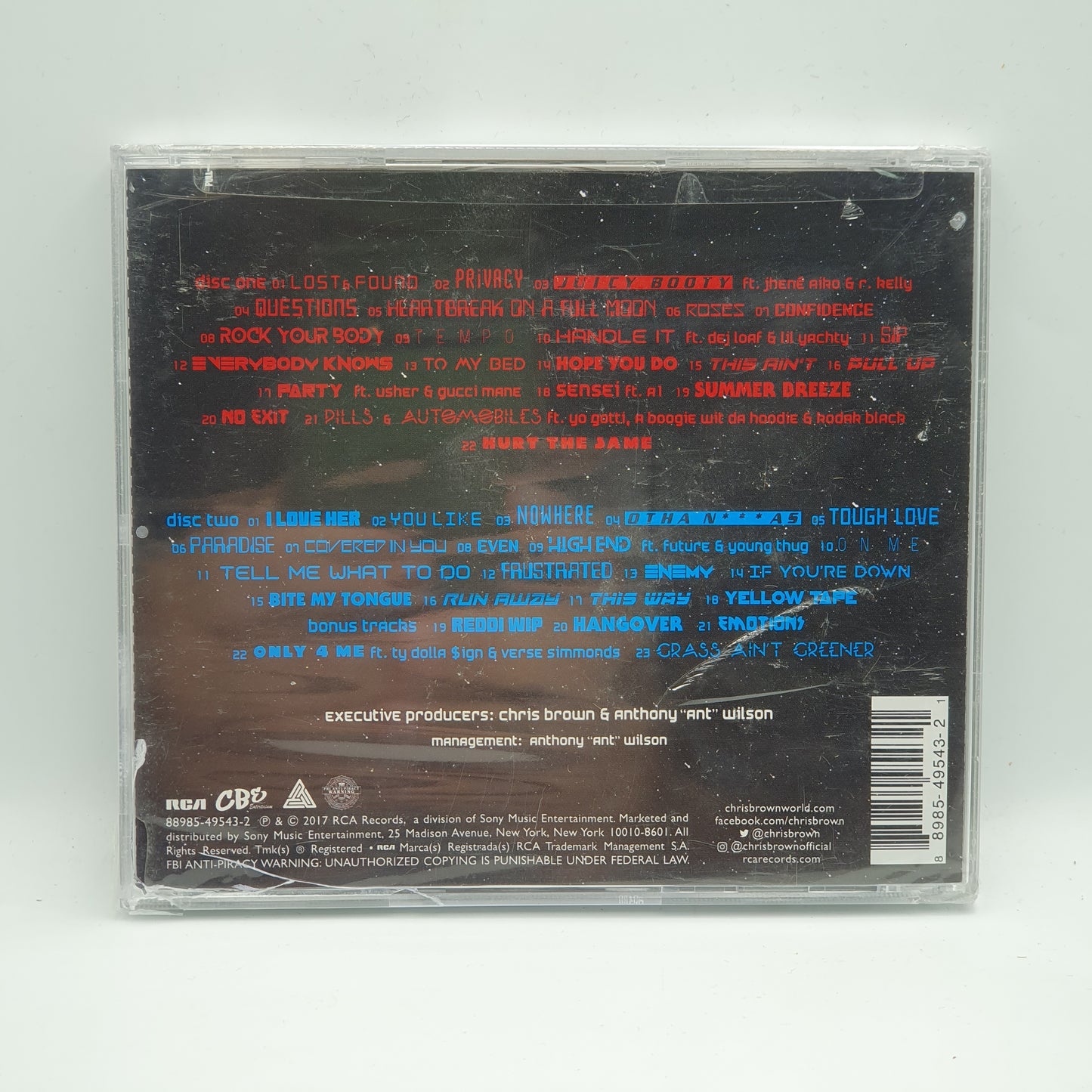 Chris Brown ‎– Heartbreak On A Full Moon