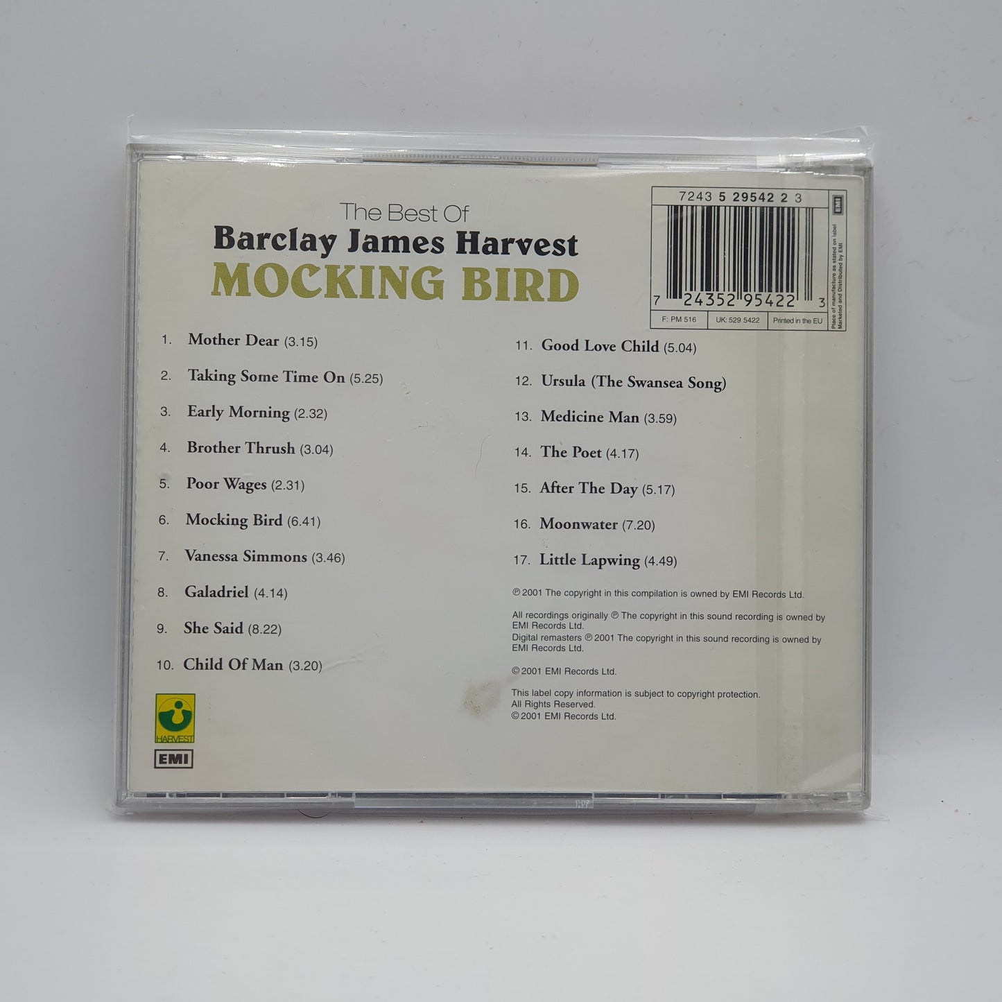 Barclay James Harvest ‎– Mocking Bird - The Best Of