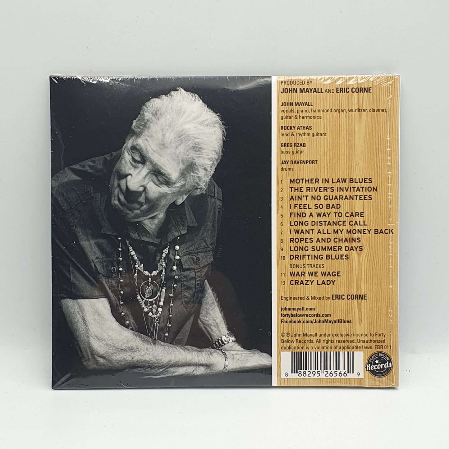 John Mayall ‎– Find A Way To Care