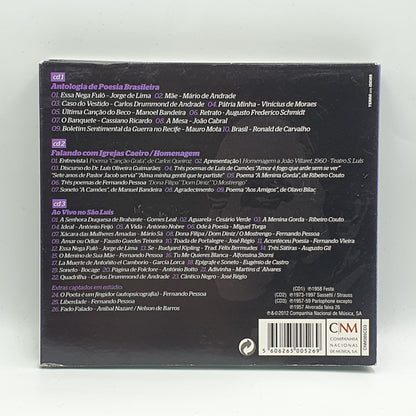 João Villaret ‎– Antologia De Poesia Brasileira / Homenagem Ao Vivo No São Luís