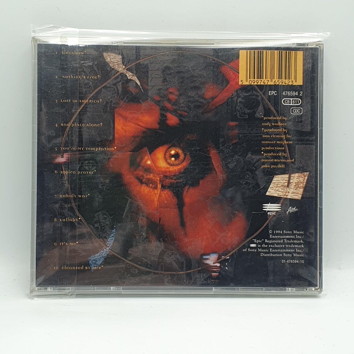 Alice Cooper  ‎– The Last Temptation