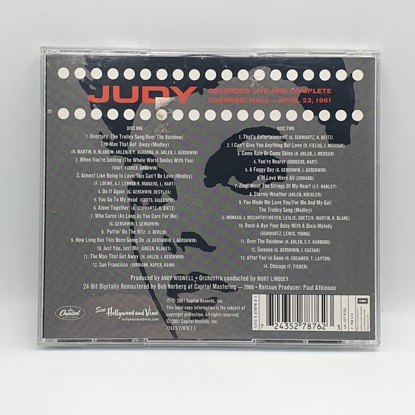 Judy Garland ‎– Judy At Carnegie Hall